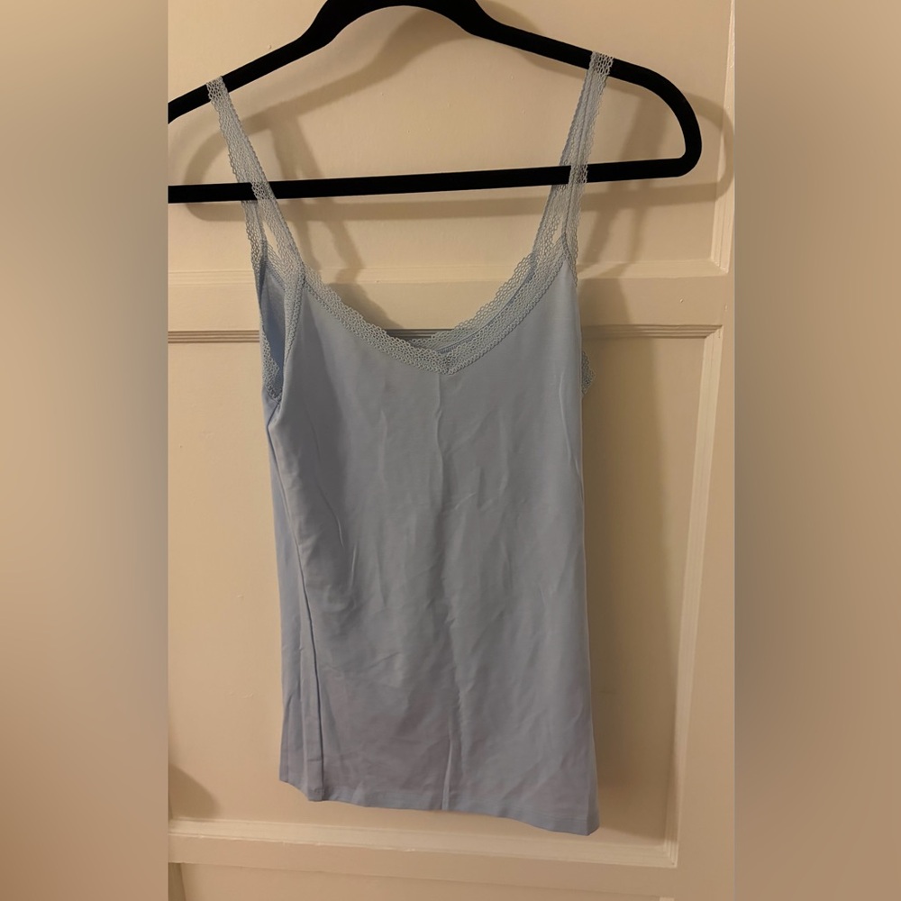 BUNDLE Stripe & Stare Lace Trim Tank Tops